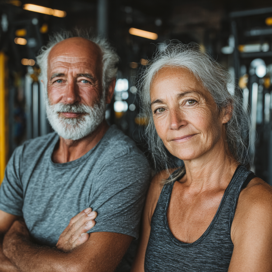 Ejercicios acuáticos para seniors